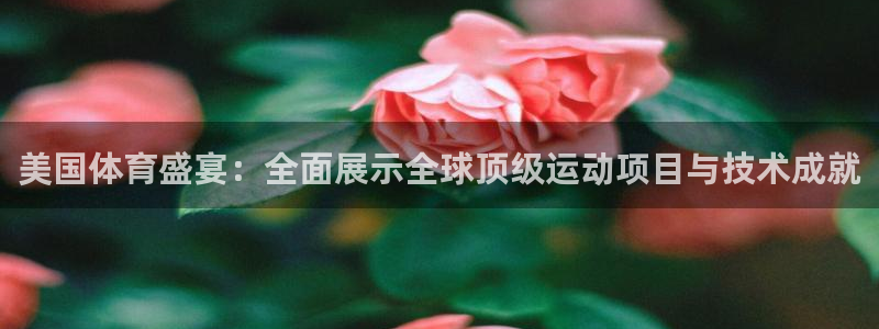 米兰体育登录：美国体育盛宴：全面展示全球顶级运动项目与技术成就